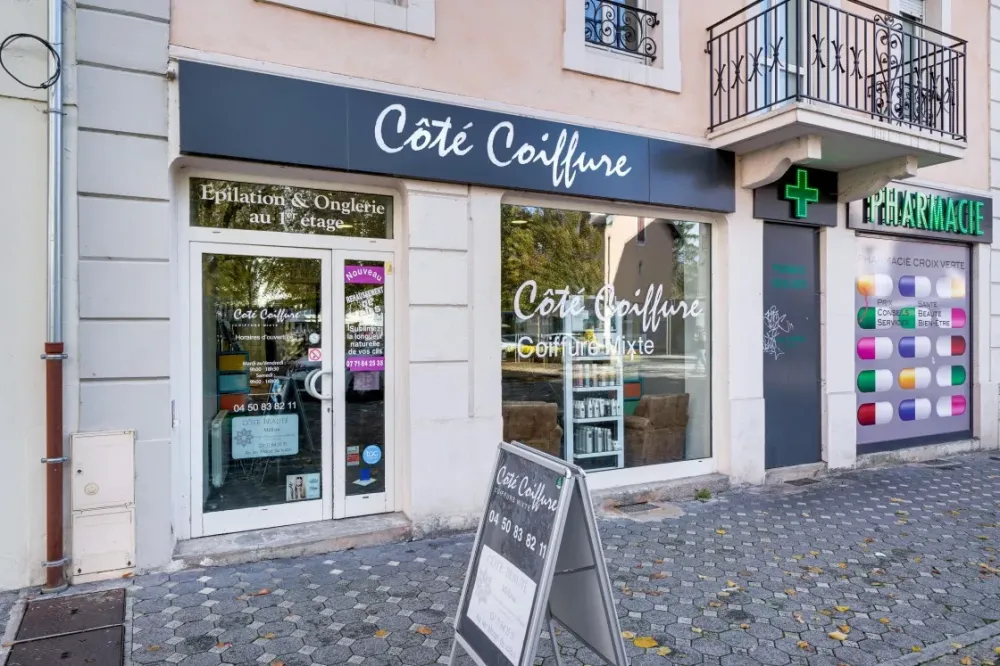 Cote coiffure Annemasse exterieur